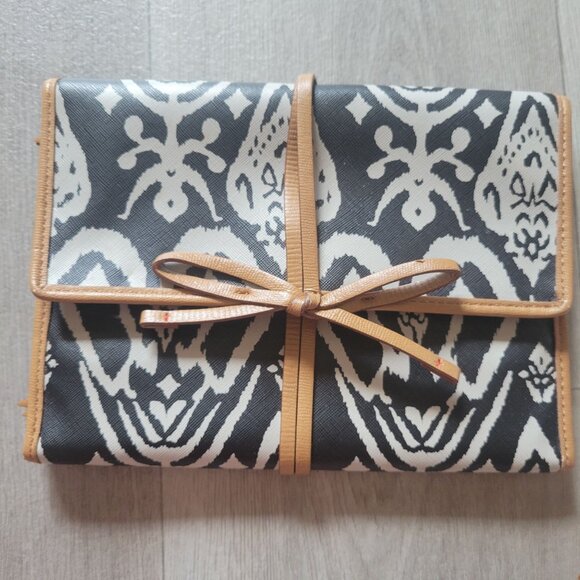 Stella & Dot Ikat Jewelry Travel Roll Organizer - Picture 1 of 7